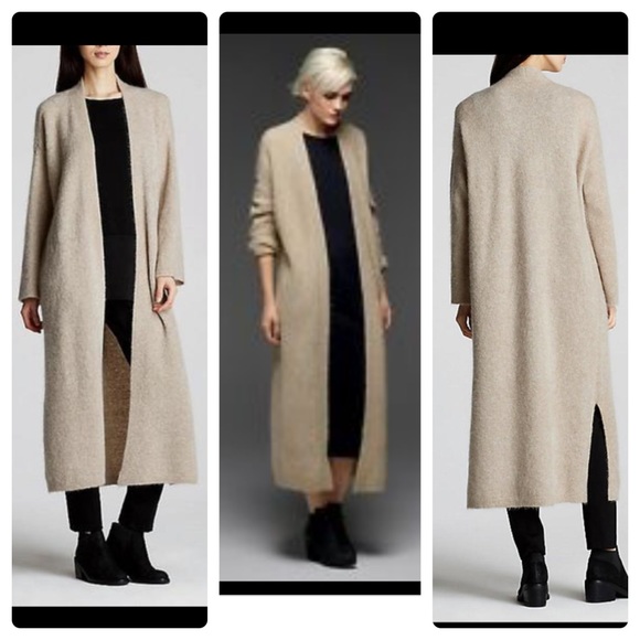 Eileen Fisher Sweaters - Wool and Mohair long cardi - The Fisher Project